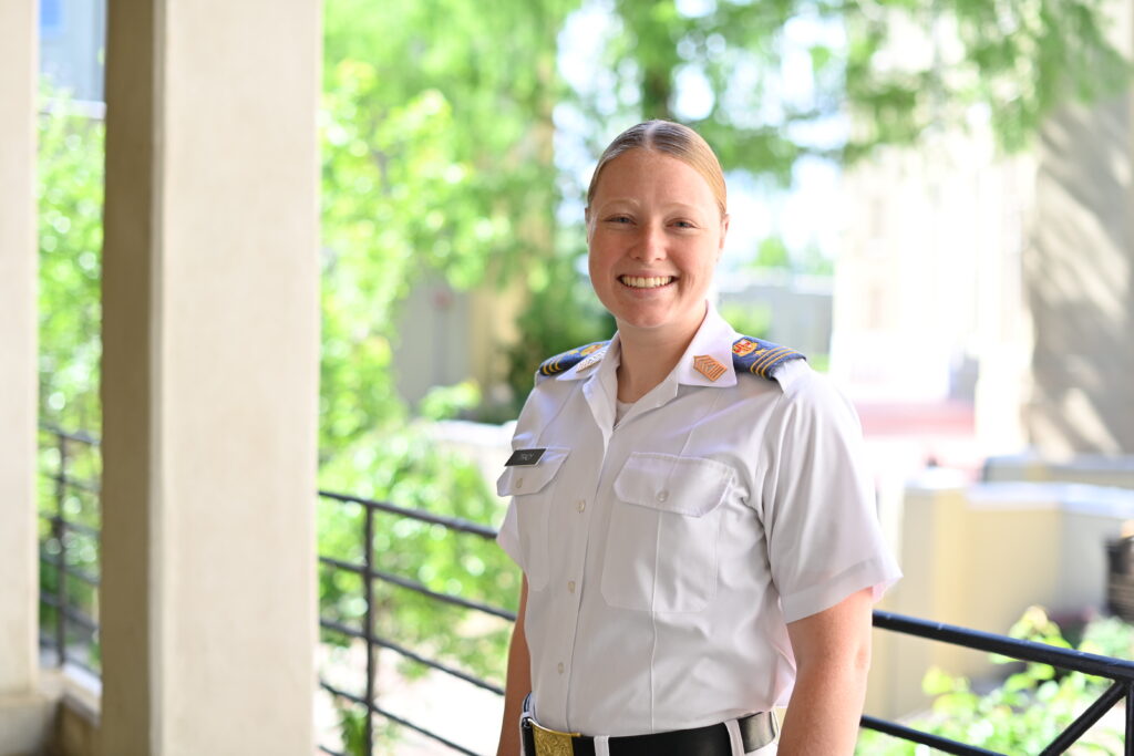 Cadet Whitney Tracy, Class of 2025