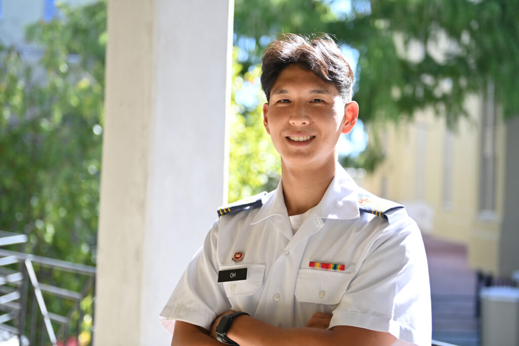 Cadet Woongchan Oh, Class of 2025