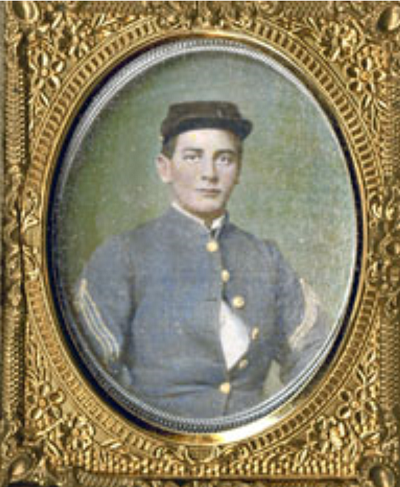 Colorful portrait of Cadet Ezekiel